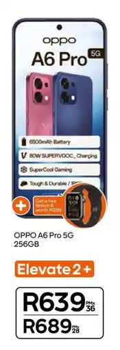 Cell C OPPO A6 Pro 5G offer