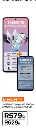Cell C SAMSUNG Galaxy A37 256GB + SAMSUNG Galaxy A17 128GB offer