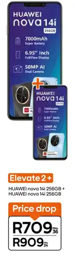 Cell C HUAWEI nova 14i 256GB offer
