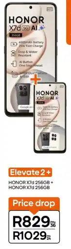 Cell C HONOR X7d 256GB offer