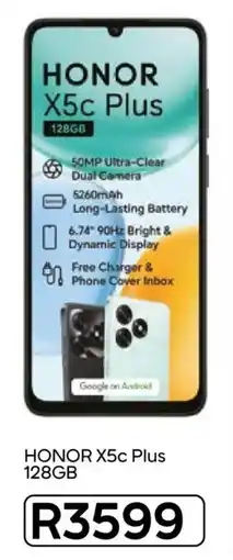 Cell C HONOR X5c Plus 128GB offer