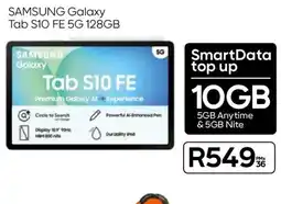 Cell C SAMSUNG Galaxy Tab S10 FE 5G offer