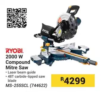 RYOBI 2000 W Compound Mitre Saw