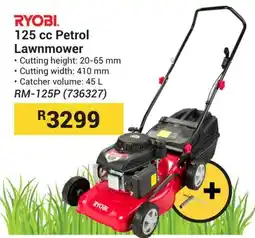Builders Warehouse RYOBI 125 cc Petrol Lawnmower offer