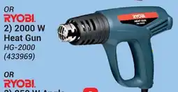 Builders Warehouse Ryobi 2000W Heat Gun offer