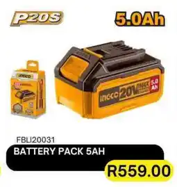 Legacy Industrial Supplies Ingco battery pack 5.0Ah offer