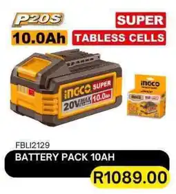 Legacy Industrial Supplies Ingco battery pack 10Ah offer