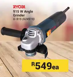 Builders Warehouse Ryobi 915 W Angle Grinder offer