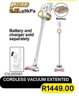 Legacy Industrial Supplies Ingco cordless vacuum extented offer