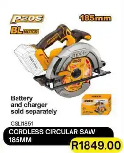 Legacy Industrial Supplies Ingco cordless circular saw offer