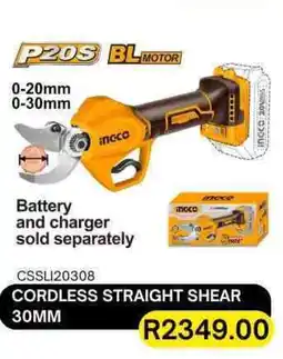 Legacy Industrial Supplies Ingco Cordless Straight Shear offer