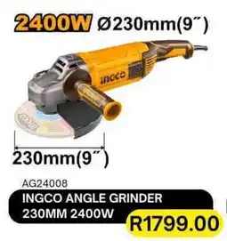 Legacy Industrial Supplies Ingco angle grinder 2400w offer