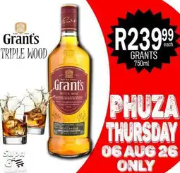 Supa Store Grant's Triple Wood offer