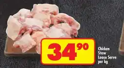 Shoprite Chicken Stew Loose Serve per kg offer