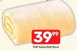 Pick n Pay Hypermarket PnP Swiss Roll 15cm offer
