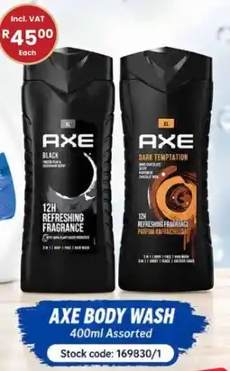 Africa Cash and Carry Axe Body Wash Assorted offer