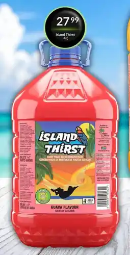 Super Save Island Thirst offer