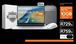 Cell C Huawei Matebook D16 i5 2026 512GB offer