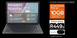 Cell C Huawei MatePad 11.5 128GB offer