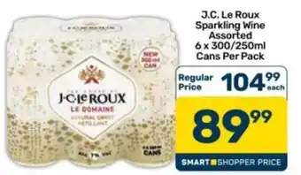 Pick n Pay J.C. Le Roux Sparkling Wine Assorted offer
