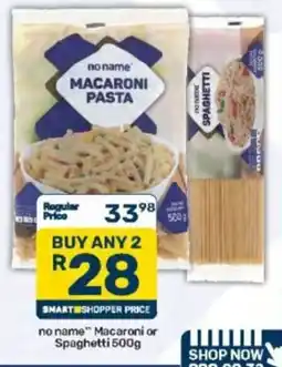 Pick n Pay no name Macaroni Pasta offer