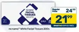 Pick n Pay no name White Facial Tissues offer