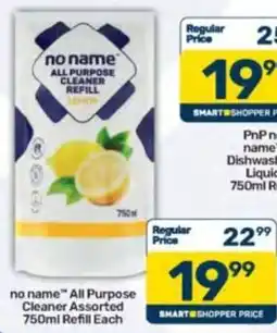 Pick n Pay no name All Purpose Cleaner Assorted Refill offer