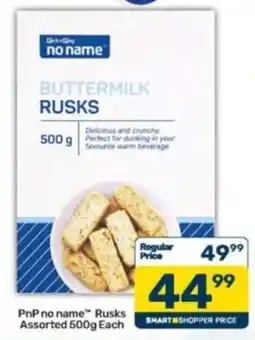 Pick n Pay no name BUTTERMILK RUSKS offer