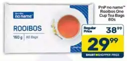 Pick n Pay PnP no name Rooibos One Cup Tea Bags offer
