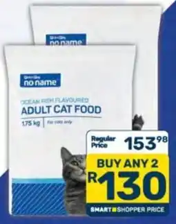 Pick n Pay no name ocean fish flavoured adult cat food offer