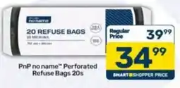 Pick n Pay PnP no name Perforated Refuse Bags 20s offer