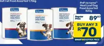 PnP no name Meat Loaf Dog Food Assorted
