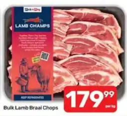 Pick n Pay Lamb Champs Bulk Lamb Braai Chops offer