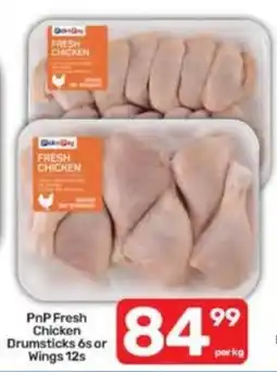 Pick n Pay PnP Fresh Chicken Drumsticks or Wings offer