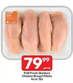 Pick n Pay PnP Fresh Skinless Chicken Breast Fillets offer