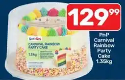 Pick n Pay Dickies Carnival Rainbow Party Cake offer