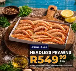 Take 'n Pay Headless Prawns offer