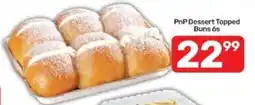 Pick n Pay PnP Dessert Topped Buns offer