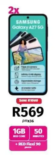 Vodacom Samsung Galaxy A27 5G offer