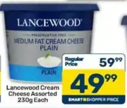 Pick n Pay Lancewood Cream Cheese Assorted offer