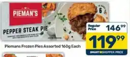 Pick n Pay Pieman's Pepper Steak Pie Assorted offer