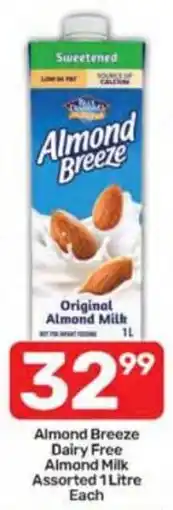 Pick n Pay Almond Breeze Almond Milk Assorted offer