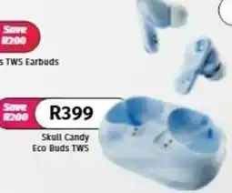 Vodacom Skull Candy Eco Buds TWS offer