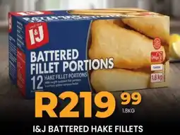 Take 'n Pay I&J BATTERED HAKE FILLETS offer