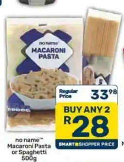 Pick n Pay no name Macaroni Pasta or Spaghetti offer