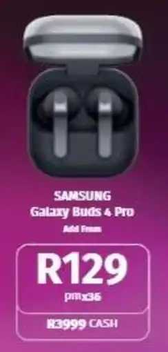 Vodacom Samsung Galaxy Buds 4 Pro offer