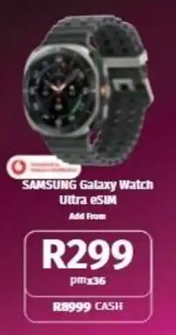 Vodacom Samsung Galaxy Watch Ultra ESIM offer
