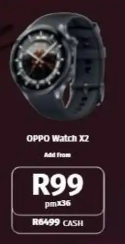 Vodacom Oppo Watch X2 offer