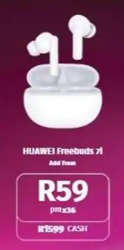 Vodacom Huawei Freebuds 7i offer