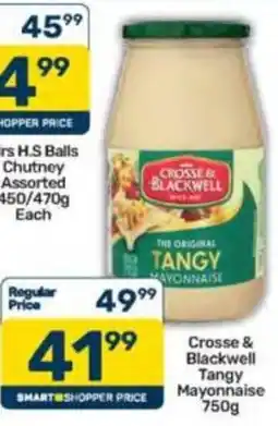 Pick n Pay Crosse & Blackwell Tangy Mayonnaise offer